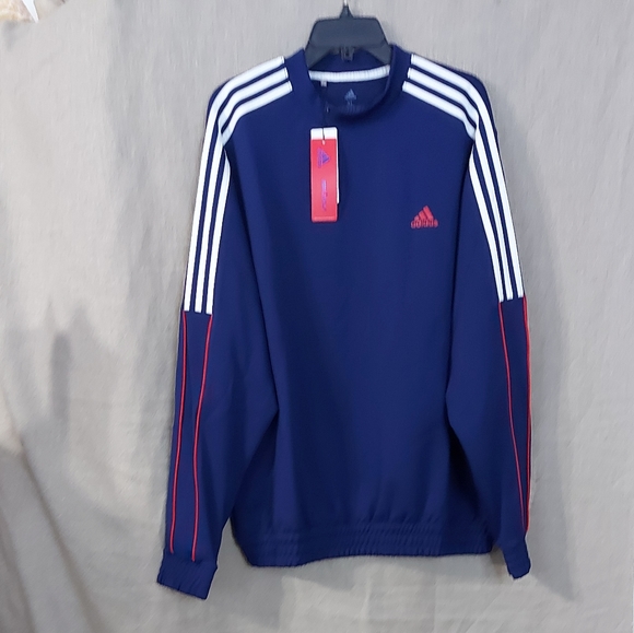 Adidas usa golf pullow sweaters size X-Large color blue Long sleeves  crewneck - Picture 16 of 16